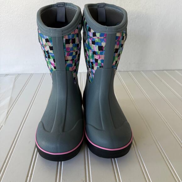 Bogs Kidsyouth Classic II Check size 2 - Gray multicolor- - Picture 4 of 8
